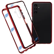 Rdeč MAGNETNI ovitek 360° (Samsung Galaxy A14 5G)