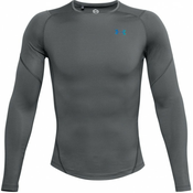 Muška majica Under Armour Rush Heatgear 2.0 Comp LS - grey