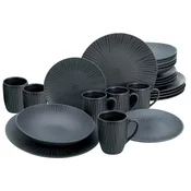 Creatable Kombinirani Servis Vesuvio Black, 24-Delni