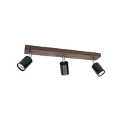 Spot-Light DO2910356 - Plafonsko spot svetlo MANARA 3xGU10/5W/230V borovina