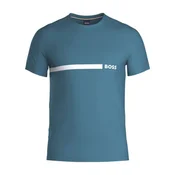 BOSS for man. 50517970 Logo T-shirt blue (L), Casual, Cotton, Short sleeve