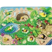 Ravensburger Lesena sestavljanka Živali 10 kosov