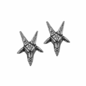 Uhani ALCHEMY GOTHIC - Baphomet - E449