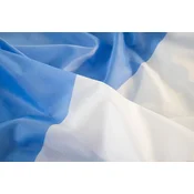 Bela in modra tkanina za cerkveno zastavo