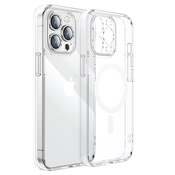 Joyroom 14D prozoren ovitek za iPhone 14 Plus z MagSafe