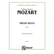 MOZART:12 DUETS K487 FOR VIOLIN AND VIOLA