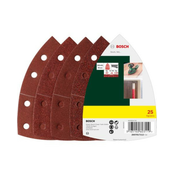 Bosch 25 delni set brusnih listova za multi-brusilicu, granulacija 40, 80, 120, 180 ( 2607017112 )