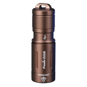 Baterijska lampa na punjenje Fenix E02R Boja: smeda