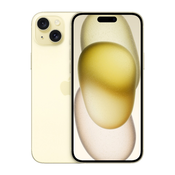 Apple iPhone 15 Plus 6/128GB, 5G, Dual Sim, rumena pametni telefon