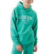 Dječački sportski pulover Björn Borg Sthlm Hoodie - winter green