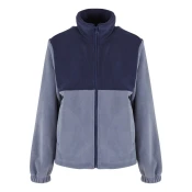 Womens Double Polarfleece Blue Sweatshirt