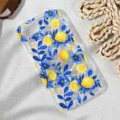 Maska za iPhone 16e 6.1 Magsafe Print, Mediteran Lemon