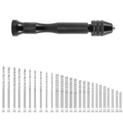 INF 49 komplet mini svedrov za hitrorezno jeklo 0,5–3,0 mm Black, (21263055)