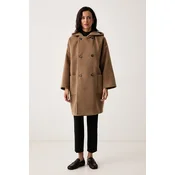 Weekend Max Mara plašč ženski z volno WKDTROPICO