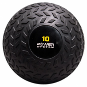 Žoga za krepitev Slam žoga črna 10 kg