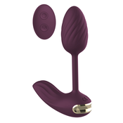 Dream Toys Essentials Flexible Wearable Vibrating Egg Purple