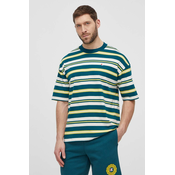 Pamucna majica Champion za muškarce, boja: zelena, s uzorkom, 219854
