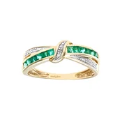 DIAMANT LETERNEL Prstan zlata