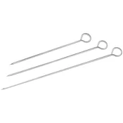 CONTACTO Igle za meso iz nerjavečega jekla, okrogle, komplet 12 kosov, dolžina: 200 mm, premer: 3,2 mm