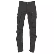 G-Star Raw hlače cargo ROVIC ZIP 3D TAPERED Siva