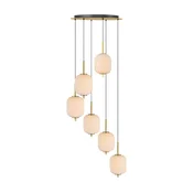 Zuma Line 003064-034750- LED luster na sajli AKARI LED/34W/230V precnik 50,5 cm zlatna