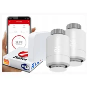 shumee 2x termostatska glava RTX + Tuya SET Zigbee WiFi prehod