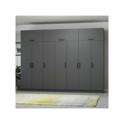 Hanah Home Ormar Kale-5178, 315x235x52 cm, Antracit