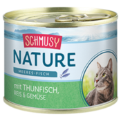 Schmusy Nature - morske ribe, konzerva - Tuna in zelenjava