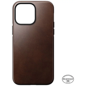 Nomad Modern Leather MagSafe Case, brown - iPhone 14 Pro Max (NM01224785)
