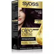 Syoss Oleo Intense permanentna barva za lase z oljem odtenek 3-33 Rich Plum