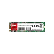 Silicon Power | A55 | 256 GB | Oblika SSD | Vmesnik SSD M.2 SATA | Hitrost branja 550 MB/s | Hitrost pisanja 450 MB/s