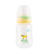 ELFI Plasticna flašica Super clear FUN IN THE PARK 125 ml žuta