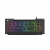 GENESIS Gaming tastatura Lith 400, RGB, Crna
