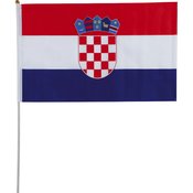 Hervis Navijacka zastava ZASTAVA CROATIA EURO 21- mala Crvena