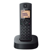 PANASONIC brezžični telefon KX-TGC310FXB, črn