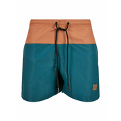Urban Classics Kupace hlace  tamno plava / smeda