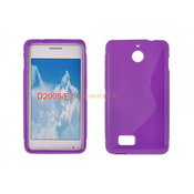 S silikonski ovitek SONY Xperia E1 D2004 vijola