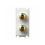 UTICNICA AUDIO 2X4MM BIJELA 1M