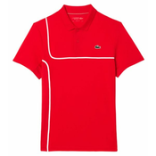 Muški teniski polo Lacoste Sport Tennis Piped Technical Piqué Polo - red