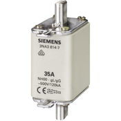 SIEMENS VLOŽEK NIZKONAPETOSTNE MOČNOSTNE VAROVALKE G0,00, 100 A, 3KOSI