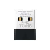 MERCUSYS MA14N WiFi6 USB nano adapter (AX300, 2, 4GHz, USB2.0)