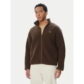 Lacoste Flis BH8672 Temno rjava Regular Fit