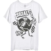 Social Distortion Speakeasy Checkerboard White XL Majica