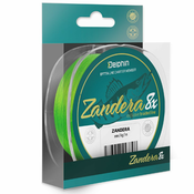 Vrvica Delphin ZANDERA 8/fluorescentno zelena 0,10mm 6,9kg 150m