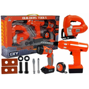 Lean-toys 12 delni set baterijskega orodja
