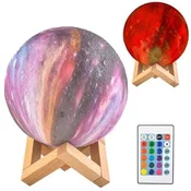 Iso Trade Nočna lučka 15 cm, 16 barv