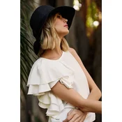 Marisse Womens Hat L-Cz-4602 Black