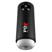PDX Elite Moto Milker - impulsivni-vibracijski masturbator (crni)