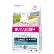 slomart krma eukanuba breed specific + 5 let odrasli piščanec turčija 2,5 kg