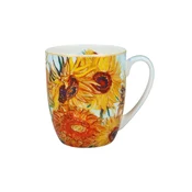 Carmani, porcelanasta skodelica t. Camio 380ml - VAN Gogh/Sončnice